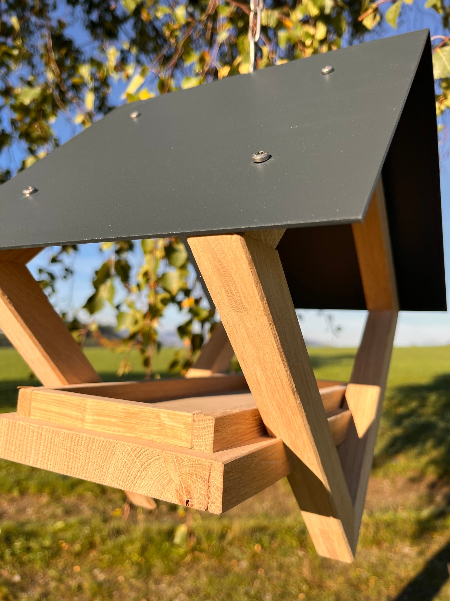 Vögelhaus „Square tip nature"