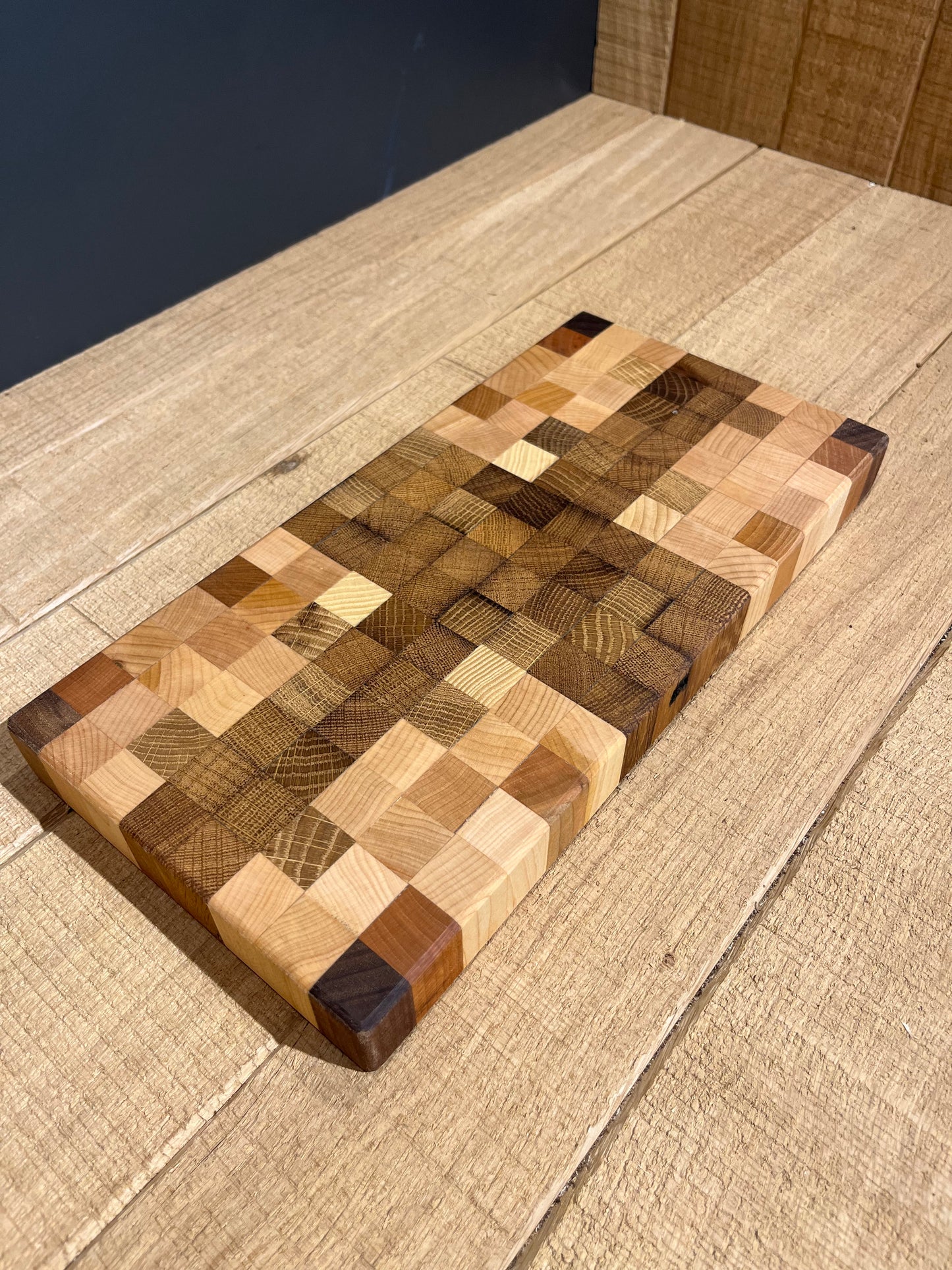 Kopfholzschneidebrett "Kreuz"