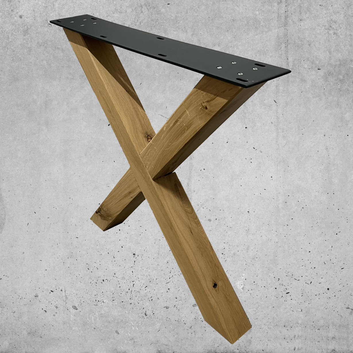 Tischgestell "X"-Holz