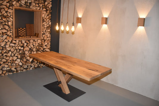 Alteiche Esstischplatte - Kloster Grafschaft