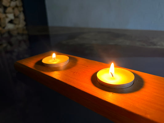 Teelichthalter "Zweier"