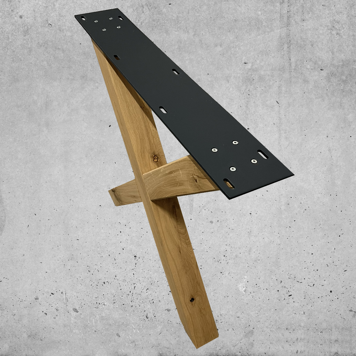 Tischgestell "X"-Holz